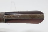 Engraved CIVIL WAR-Era Antique BACON Mfg. Co. PERCUSSION Pocket Revolver By Thomas Bacon of NORWICH, CONNECTICUT! - 7 of 19