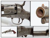 Engraved CIVIL WAR-Era Antique BACON Mfg. Co. PERCUSSION Pocket Revolver By Thomas Bacon of NORWICH, CONNECTICUT! - 1 of 19