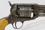 CIVIL WAR Antique WHITNEY .36 Cal. Percussion NAVY Revolver w/ IVORY GRIPS BEAUTIFULLY ENGRAVED Civil War Revolver! - 18 of 19