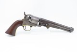 Brit Proofed MANHATTAN FIREARMS CO. Series IV Percussion NAVY Revolver
ENGRAVED With Nice Multi-Panel CYLINDER SCENE - 16 of 24