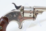 1875 Antique COLT OPEN TOP.22 Caliber RIMFIRE Pocket REVOLVER Spur Trigger Colt’s Answer to Smith & Wesson’s No. 1 Revolver - 16 of 18