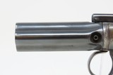 4-SHOT Antique ALLEN & WHEELOCK .31 Cal. POCKET SIZED PEPPERBOX Pistol Scarce Ethan Allen Double Action Revolver! - 5 of 19