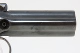 4-SHOT Antique ALLEN & WHEELOCK .31 Cal. POCKET SIZED PEPPERBOX Pistol Scarce Ethan Allen Double Action Revolver! - 19 of 19