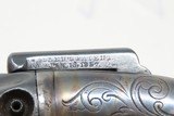4-SHOT Antique ALLEN & WHEELOCK .31 Cal. POCKET SIZED PEPPERBOX Pistol Scarce Ethan Allen Double Action Revolver! - 6 of 19