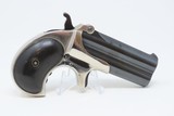 Classic REMINGTON Double DERINGER .41 Rimfire OVER UNDER PISTOL C&R Long-Lived American Conceal and Carry Pistol - 11 of 13