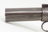 ANTIQUE PEPPERBOX Allen & Thurber WORCHESTER PERIOD Bar Hammer Revolver First American Double Action Revolving Pistol - 5 of 20