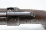 ANTIQUE PEPPERBOX Allen & Thurber WORCHESTER PERIOD Bar Hammer Revolver First American Double Action Revolving Pistol - 11 of 20