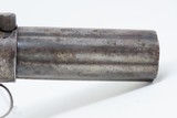 Antique ALLEN & WHEELOCK .32 Cal. POCKET SIZED Percussion PEPPERBOX Pistol Pepperbox Revolver That Enjoyed More Popularity Than Colt! - 19 of 19