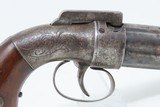 Antique ALLEN & WHEELOCK .32 Cal. POCKET SIZED Percussion PEPPERBOX Pistol Pepperbox Revolver That Enjoyed More Popularity Than Colt! - 18 of 19