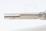 ENGRAVED, NICKEL, MOTHER of PEARL SMITH & WESSON Number 1 1/2 .32 REVOLVERGorgeous Little 1870s Hideout Gun! - 12 of 18