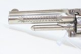 ENGRAVED, NICKEL, MOTHER of PEARL SMITH & WESSON Number 1 1/2 .32 REVOLVERGorgeous Little 1870s Hideout Gun! - 5 of 18