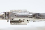ENGRAVED, NICKEL, MOTHER of PEARL SMITH & WESSON Number 1 1/2 .32 REVOLVERGorgeous Little 1870s Hideout Gun! - 7 of 18