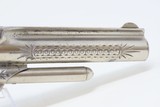 ENGRAVED, NICKEL, MOTHER of PEARL SMITH & WESSON Number 1 1/2 .32 REVOLVERGorgeous Little 1870s Hideout Gun! - 18 of 18