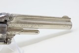 PERIOD ENGRAVED Antique SMITH & WESSON No 1 Third Issue 22 Rimfire Revolver 19th Century POCKET CARRY with IVORY GRIPS! - 17 of 17