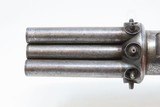 8-SHOT Engraved Antique PEPPERBOX Revolver .36 Caliber Percussion EUROPEAN 1840s 8-Shot Self Defense Revolver with EBONY GRIP! - 15 of 20