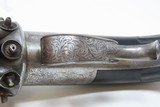 8-SHOT Engraved Antique PEPPERBOX Revolver .36 Caliber Percussion EUROPEAN 1840s 8-Shot Self Defense Revolver with EBONY GRIP! - 14 of 20