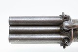 8-SHOT Engraved Antique PEPPERBOX Revolver .36 Caliber Percussion EUROPEAN 1840s 8-Shot Self Defense Revolver with EBONY GRIP! - 12 of 20