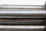 8-SHOT Engraved Antique PEPPERBOX Revolver .36 Caliber Percussion EUROPEAN 1840s 8-Shot Self Defense Revolver with EBONY GRIP! - 9 of 20