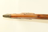 NEW YORK Antique EAGLE Engraved Patchbox “J. HALL” Signed FRONTIER Rifle
1840s Percussion Plains Rifle with Beautiful Décor! - 17 of 24