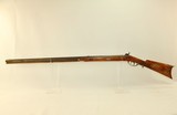 NEW YORK Antique EAGLE Engraved Patchbox “J. HALL” Signed FRONTIER Rifle
1840s Percussion Plains Rifle with Beautiful Décor! - 20 of 24