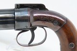 ANTIQUE Allen & Thurber WORCHESTER PERIOD Bar Hammer PEPPERBOX Revolver First American Double Action Revolving Pistol - 4 of 17