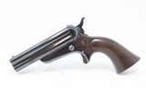 Antique CIVIL WAR Era SHARPS Model 3 .32 Caliber Rimfire PEPPERBOX Revolver 4-Shot Self Defense Pocket Gun - 2 of 14