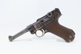 1918 Dated WORLD WAR I DMW Model 1914 9mm GERMAN LUGER Pistol WW1 P.08 Iconic WWI German Military Sidearm - 2 of 20