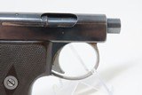 Baby WEBLEY & SCOTT.25 ACP Model 1907 SEMI-AUTOMATIC Pistol C&R British With AUSTRIAN DEALER CASE & GERMAN MANUAL! - 21 of 23