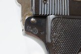 Baby WEBLEY & SCOTT.25 ACP Model 1907 SEMI-AUTOMATIC Pistol C&R British With AUSTRIAN DEALER CASE & GERMAN MANUAL! - 18 of 23