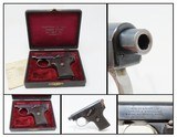 Baby WEBLEY & SCOTT.25 ACP Model 1907 SEMI-AUTOMATIC Pistol C&R British With AUSTRIAN DEALER CASE & GERMAN MANUAL! - 1 of 23