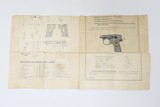 Baby WEBLEY & SCOTT.25 ACP Model 1907 SEMI-AUTOMATIC Pistol C&R British With AUSTRIAN DEALER CASE & GERMAN MANUAL! - 22 of 23