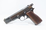 WORLD WAR 2 NAZI German FABRIQUE NATIONALE Model 1935 Browning Hi Power C&R Made in Occupied Belgium Circa 1944 - 2 of 19