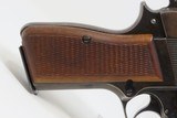 WORLD WAR 2 NAZI German FABRIQUE NATIONALE Model 1935 Browning Hi Power C&R Made in Occupied Belgium Circa 1944 - 17 of 19