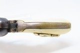 EARLY PRODUCTION COLT Model 1851 NAVY .36 Caliber PERCUSSION Revolver With Carved ANTIQUE IVORY GRIPS! - 11 of 25