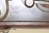 INDIAN WARS Antique SPRINGFIELD Model 1868 Breech Loading TRAPDOOR RiflePrimary Infantry Rifle of the Post-Civil War/Indian War Era - 6 of 23