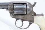 Iconic COLT Model 1877 “LIGHTNING” .38 Long Colt Double Action REVOLVER C&R Made in 1905 with PEARL GRIPS! - 4 of 19