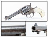 Iconic COLT Model 1877 “LIGHTNING” .38 Long Colt Double Action REVOLVER C&R Made in 1905 with PEARL GRIPS! - 1 of 19