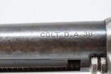 Iconic COLT Model 1877 “LIGHTNING” .38 Long Colt Double Action REVOLVER C&R Made in 1905 with PEARL GRIPS! - 6 of 19