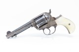 Iconic COLT Model 1877 “LIGHTNING” .38 Long Colt Double Action REVOLVER C&R Made in 1905 with PEARL GRIPS! - 2 of 19