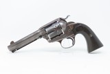 First Generation COLT Bisley SINGLE ACTION ARMY .44-40 WCF C&R Revolver Manufactured in 1902 in Hartford, Connecticut - 2 of 19