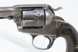 First Generation COLT Bisley SINGLE ACTION ARMY .44-40 WCF C&R Revolver Manufactured in 1902 in Hartford, Connecticut - 4 of 19