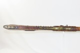 SHORT, NATIVE AMERICAN-esque LONG RIFLE with BRASS TACKS & PATCH BOX Native American Trade Gun! - 6 of 16