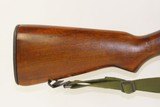1956 SPRINGFIELD U.S. M1 GARAND .30-06 Caliber Infantry Rifle with CANVAS SLING "The greatest battle implement ever devised"- George Patton - 16 of 20