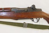 1956 SPRINGFIELD U.S. M1 GARAND .30-06 Caliber Infantry Rifle with CANVAS SLING "The greatest battle implement ever devised"- George Patton - 4 of 20