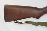 1955 SPRINGFIELD U.S. M1 GARAND .30-06 Caliber Infantry Rifle with CANVAS SLING "The greatest battle implement ever devised"- George Patton - 3 of 20