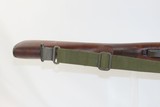 1955 SPRINGFIELD U.S. M1 GARAND .30-06 Caliber Infantry Rifle with CANVAS SLING "The greatest battle implement ever devised"- George Patton - 6 of 20