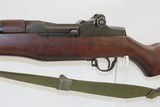 1955 SPRINGFIELD U.S. M1 GARAND .30-06 Caliber Infantry Rifle with CANVAS SLING "The greatest battle implement ever devised"- George Patton - 17 of 20