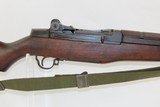 1955 SPRINGFIELD U.S. M1 GARAND .30-06 Caliber Infantry Rifle with CANVAS SLING "The greatest battle implement ever devised"- George Patton - 4 of 20
