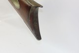 Antique I.H. ROBINSON Half-Stock .45 Caliber Percussion American LONG RIFLE Kentucky Style Frontier Long Rifle! - 17 of 17