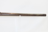 Antique I.H. ROBINSON Half-Stock .45 Caliber Percussion American LONG RIFLE Kentucky Style Frontier Long Rifle! - 11 of 17